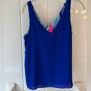 Lilly Pulitzer Florin Reversible Sleeveless Tank - Size Small